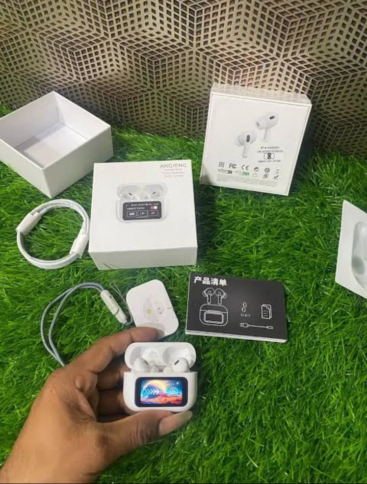 A9 Pro Touch Screen ANC TWS Noise Cancelling Earbuds